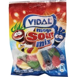 Gominola Vidal Sour Mix - Caja 14 unidades