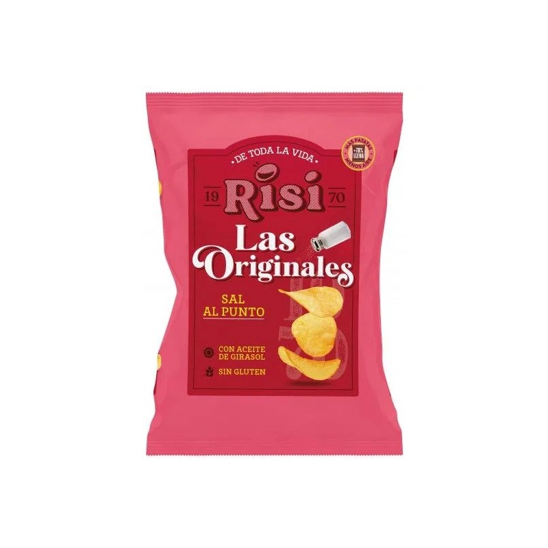 Patatas Sal Al Punto Risi - Caja 18 unidades