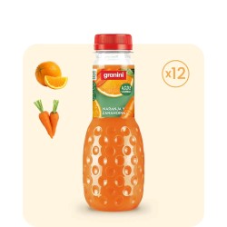 Zumo Granini Zanahoria y Naranja 33 cl. - Caja de 12 unidades