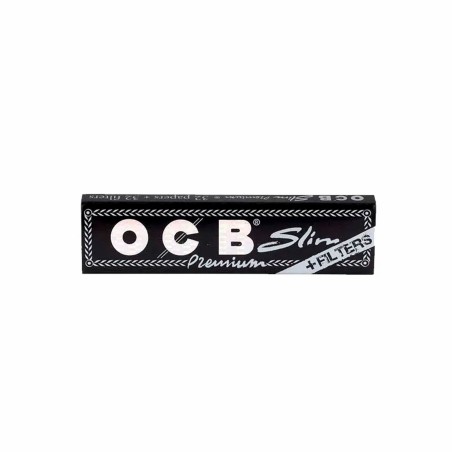 Papel OCB Slim Premium + Filtros TIPS