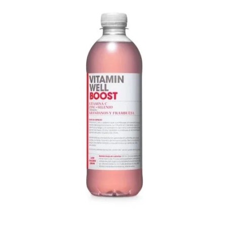 Vitamin Well  Boost Arándano/Frambuesa 500 ml - Pack 12 unidades