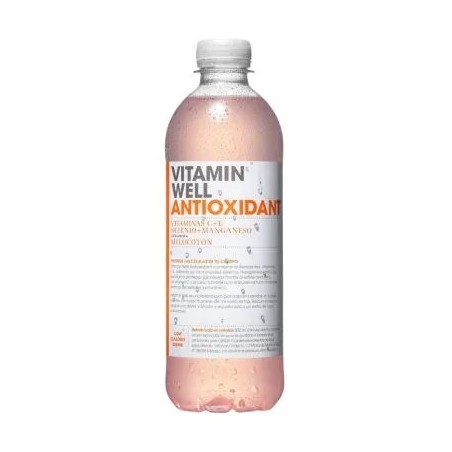 Vitamin Well Antioxidant Melocotón 500 ml - Pack 12 unidades