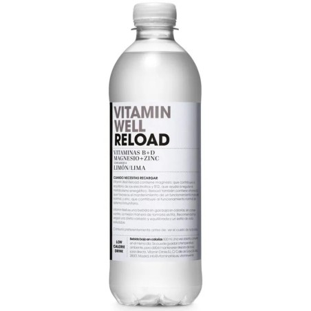 Vitamin Well Reload Lima/Limón 500 ml - Pack 12 unidades